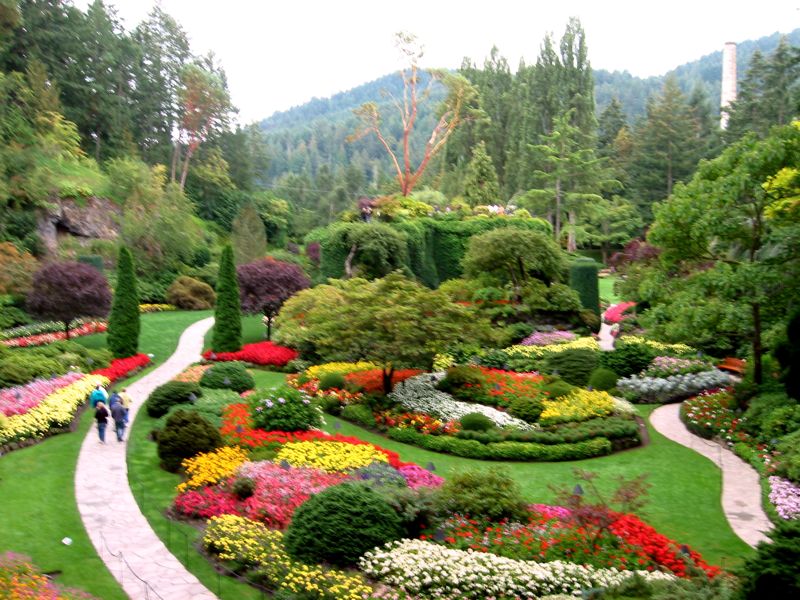 Butchart Gardensthe colors are incredible, even in September