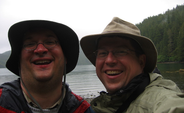 Ray and Bruce at Mosquito Cove