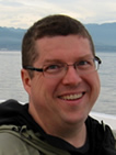 Bruce Simmons on a boat near Victoria, BC